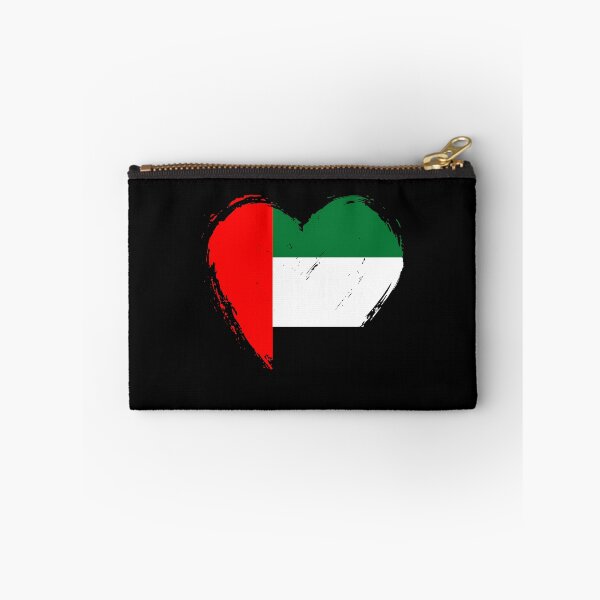 Item preview, Distressed United Arab Emirates Flag Heart AE designed and sold by shitpostee.