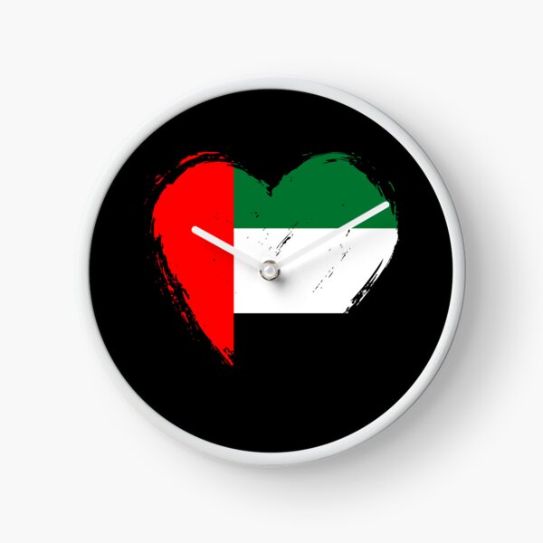 Item preview, Distressed United Arab Emirates Flag Heart AE designed and sold by shitpostee.