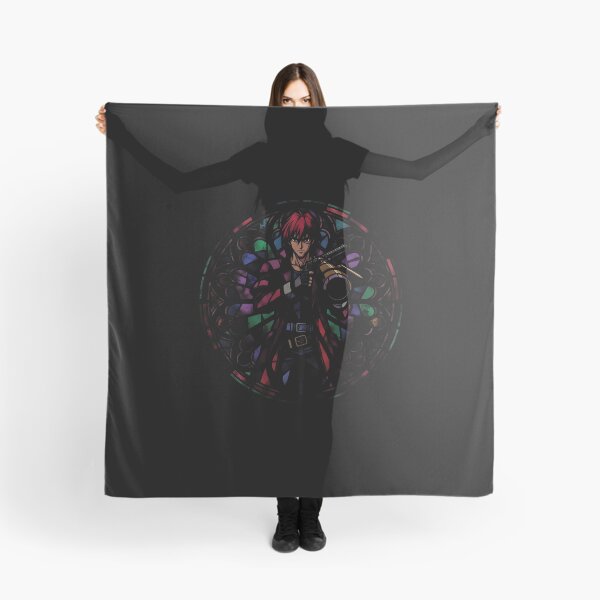Item preview, Gene Starwind Outlaw Star Stained Glass Anime Gaming Shirt designed and sold by Senpaiwaves.