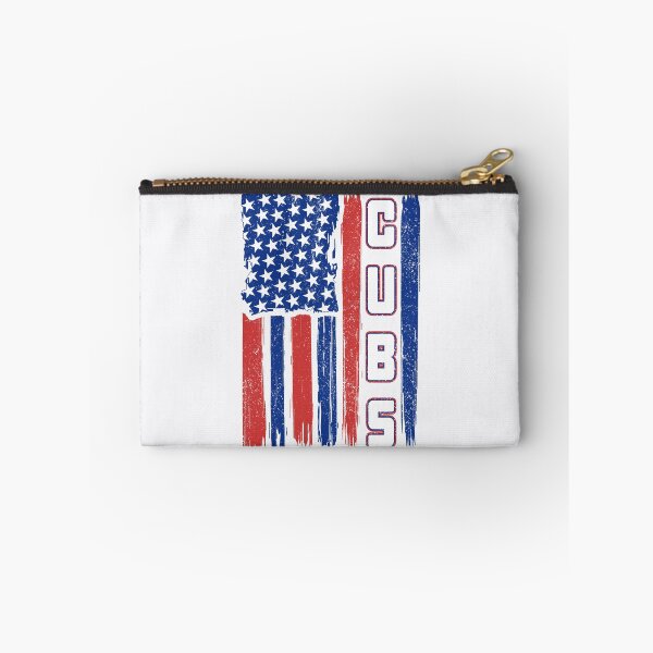 Item preview, Vintage Cubs US Flag Distressed Baseball Fan Team Spirit designed and sold by RockTheFeal.