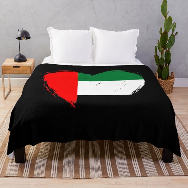 Item preview, Distressed United Arab Emirates Flag Heart AE designed and sold by shitpostee.