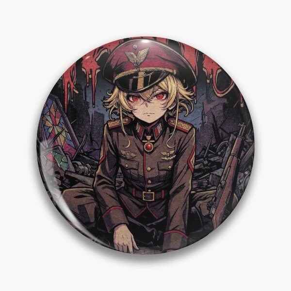 Item preview, Tanya von Degurechaff Fanart designed and sold by MadShroomPrints.