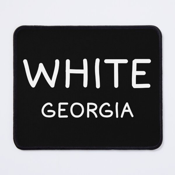 Artikelvorschau, White, Georgia, White GA, White Georgia entworfen und verkauft von MoMidoStore.