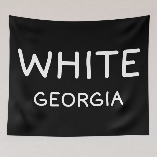 Artikelvorschau, White, Georgia, White GA, White Georgia entworfen und verkauft von MoMidoStore.