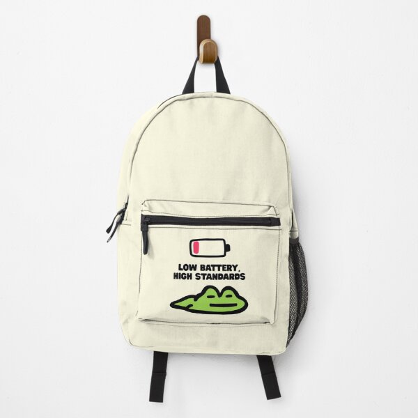 Item preview, Low Battery High Standards Funny Quote designed and sold by jianina-alondra.