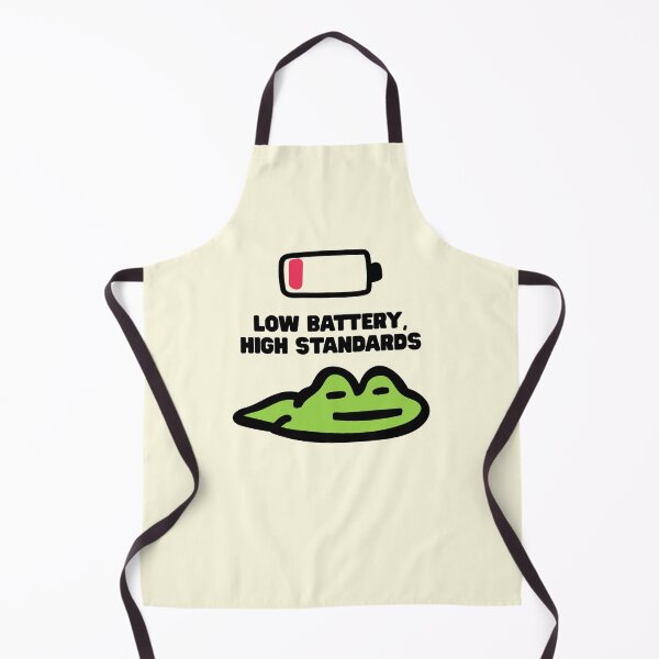 Item preview, Low Battery High Standards Funny Quote designed and sold by jianina-alondra.
