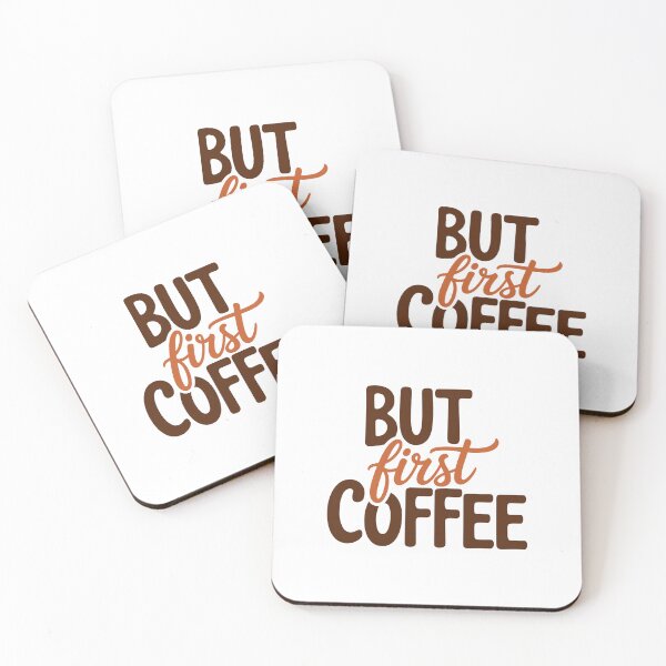 Item preview, But First Coffee designed and sold by KD Merch.