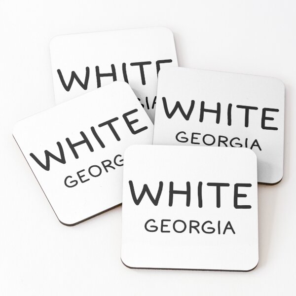 Item preview, White, Georgia, White GA, White Georgia designed and sold by MoMidoStore.