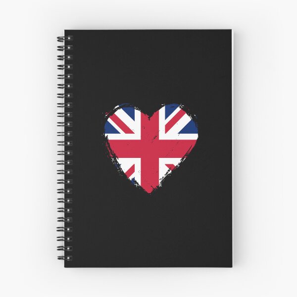 Item preview, Distressed United Kingdom Flag Heart GB designed and sold by shitpostee.