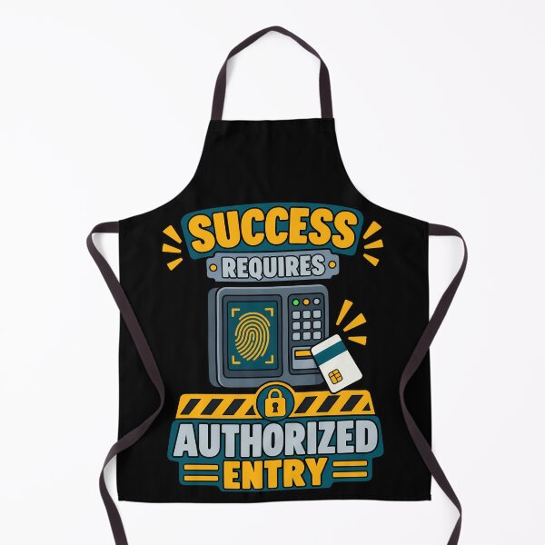 Item preview, Success Requires Authorized Entry Motivational Access Quote designed and sold by TeeTimeTreasure.