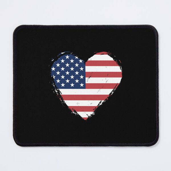 Item preview, Distressed United States Flag Heart US designed and sold by shitpostee.