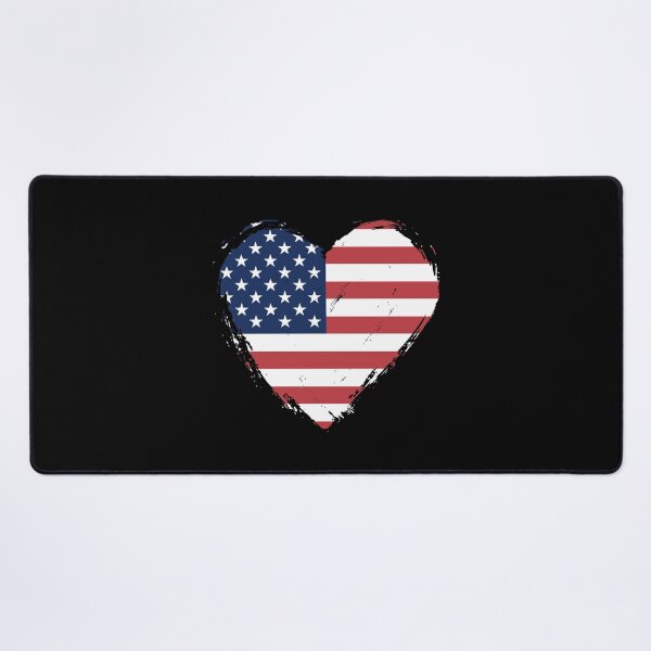 Item preview, Distressed United States Flag Heart US designed and sold by shitpostee.