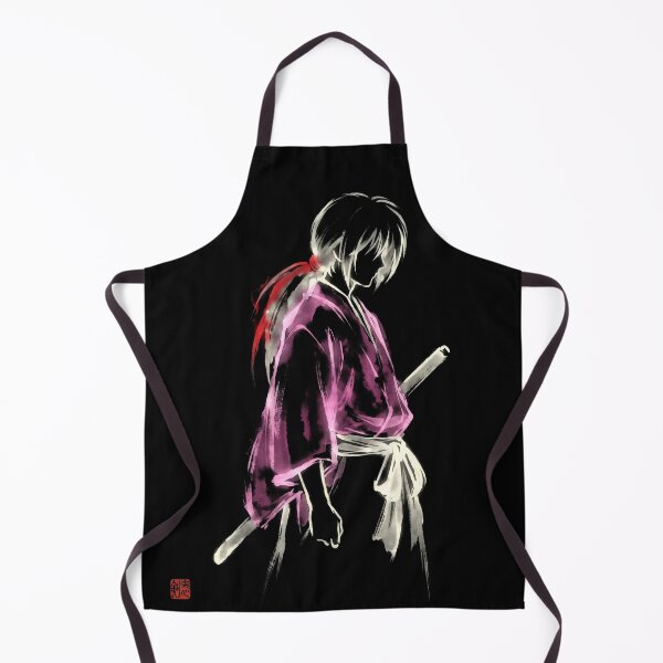 Item preview, Kenshin Himura Rurouni Kenshin Sumi-e Video Game Streetwear Tee designed and sold by Senpaiwaves.