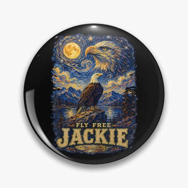 Item preview, Forever Watching The Sky Fly Free Jackie Eagle Memorial designed and sold by JameseDuam.