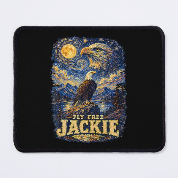 Item preview, Forever Watching The Sky Fly Free Jackie Eagle Memorial designed and sold by JameseDuam.