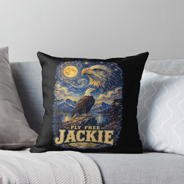 Item preview, Forever Watching The Sky Fly Free Jackie Eagle Memorial designed and sold by JameseDuam.