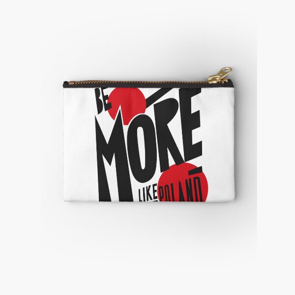 Item preview, Be More Like Poland - Modern Red Black Typography designed and sold by Fragy72.