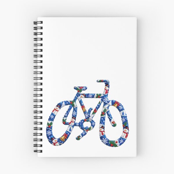 Item preview, Christmas festive cyclist designed and sold by bravoalpha.