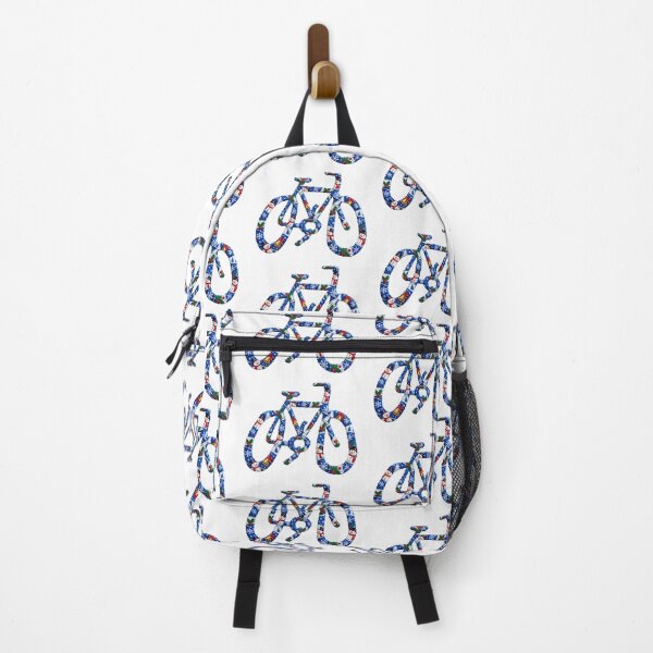 Item preview, Christmas festive cyclist designed and sold by bravoalpha.