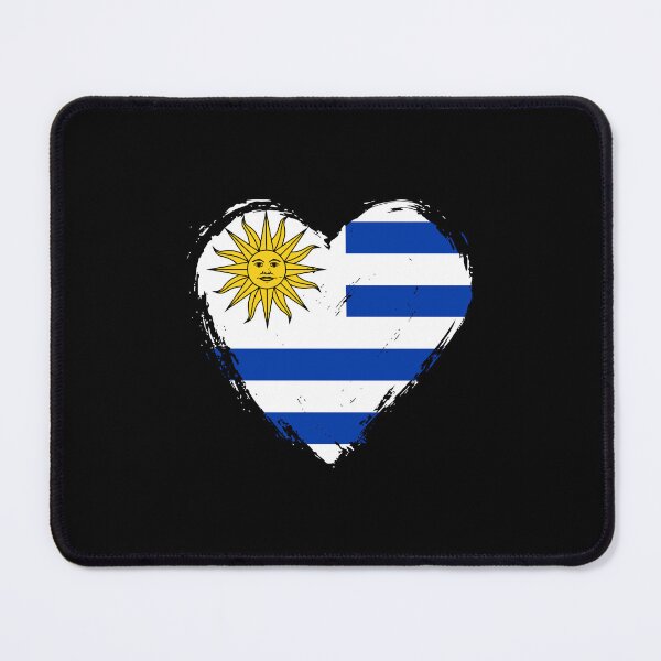 Item preview, Distressed Uruguay Flag Heart UY designed and sold by shitpostee.