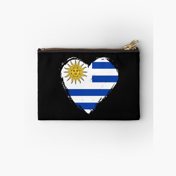 Item preview, Distressed Uruguay Flag Heart UY designed and sold by shitpostee.
