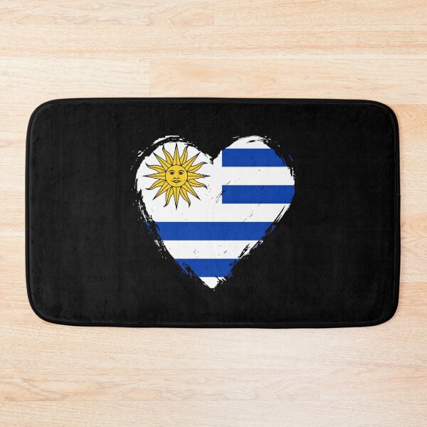 Item preview, Distressed Uruguay Flag Heart UY designed and sold by shitpostee.