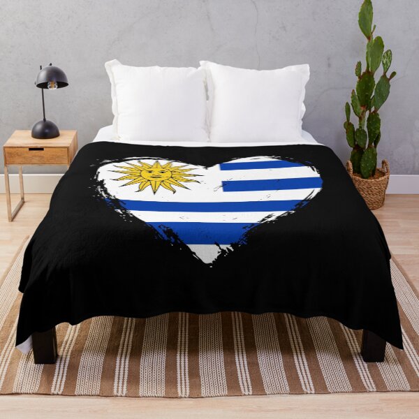 Item preview, Distressed Uruguay Flag Heart UY designed and sold by shitpostee.