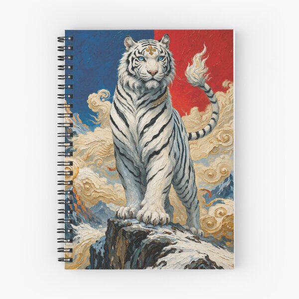 Item preview, White Tiger Celestial Beauty Painting. designed and sold by GalleryKauffeld.