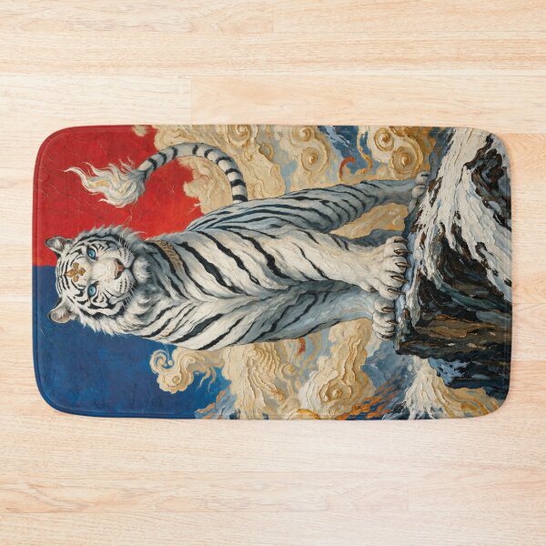 Item preview, White Tiger Celestial Beauty Painting. designed and sold by GalleryKauffeld.