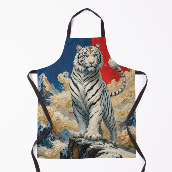 Item preview, White Tiger Celestial Beauty Painting. designed and sold by GalleryKauffeld.