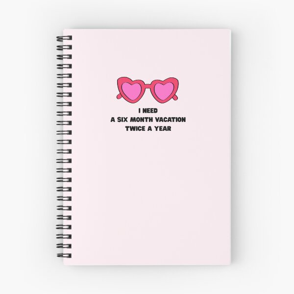 Item preview, Six Month Vacation Funny Travel Quote designed and sold by jianina-alondra.