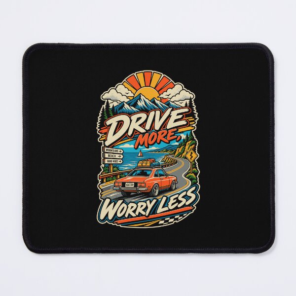 Item preview, Drive More Worry Less designed and sold by RAS-77.