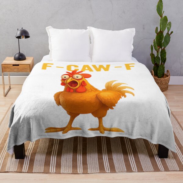 Item preview, Funny Screaming Rooster Fcawf Cartoon designed and sold by Vekonn.