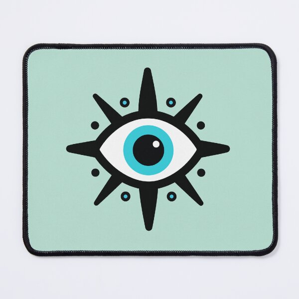 Item preview, Mystical Evil Eye Protection Blue Eye Symbol Aesthetic designed and sold by teeperfect.
