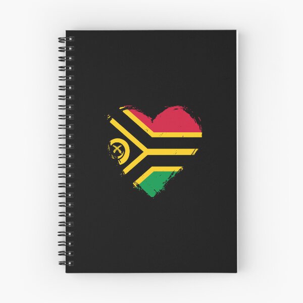 Item preview, Distressed Vanuatu Flag Heart VU designed and sold by shitpostee.