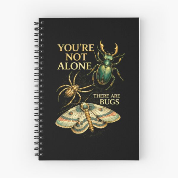 Item preview, You're Not Alone, There Are Bugs - Creepy Insect Humor Art designed and sold by Aliciastubs.