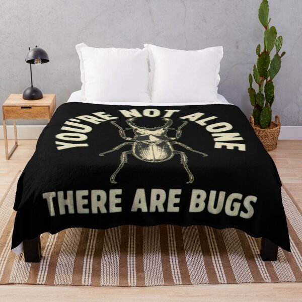 Item preview, You're Not Alone Funny Beetle Bugs Insect designed and sold by Joelliaopez.