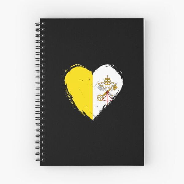 Item preview, Distressed Vatican City Flag Heart VA designed and sold by shitpostee.