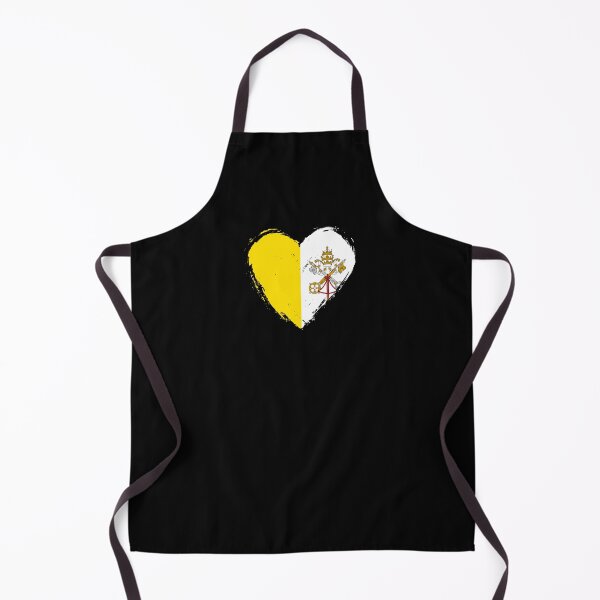 Item preview, Distressed Vatican City Flag Heart VA designed and sold by shitpostee.