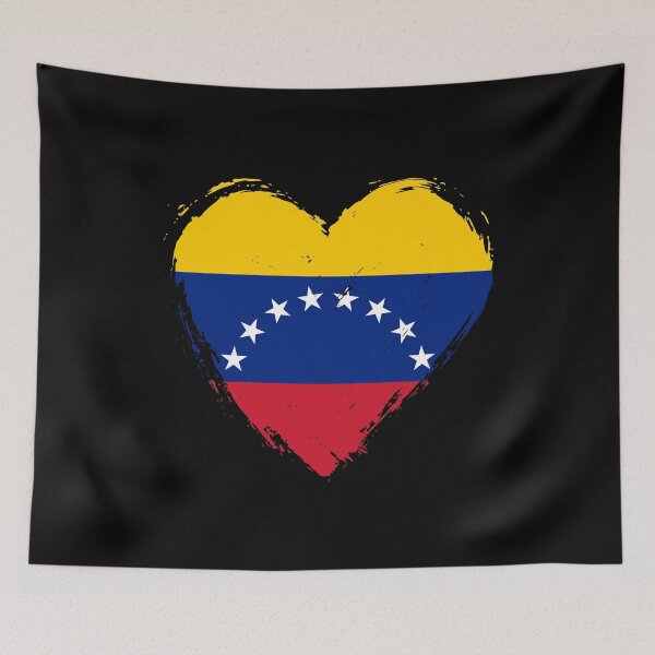 Item preview, Distressed Venezuela Flag Heart VE designed and sold by shitpostee.