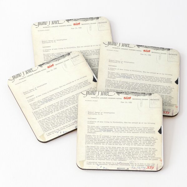 Item preview, UFO - DECLASSIFIED 65_hs1-834228961_62-hq-83894_section_7_page151 designed and sold by CG17s.