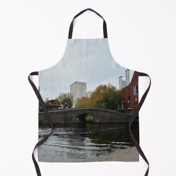 Item preview, Urban Canal Bridge - Autumn City Architecture & Waterfront View designed and sold by Austros.