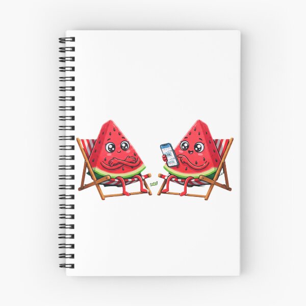 Item preview, Watermelon Gossip Friends Relaxing on the Beach designed and sold by YOFANTZ!.