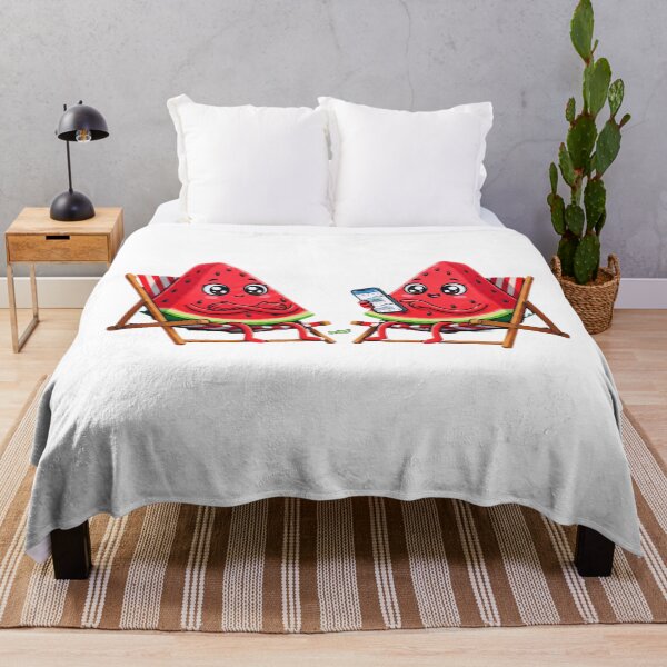 Item preview, Watermelon Gossip Friends Relaxing on the Beach designed and sold by YOFANTZ!.