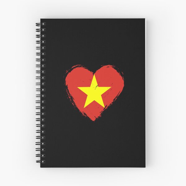 Item preview, Distressed Vietnam Flag Heart VN designed and sold by shitpostee.