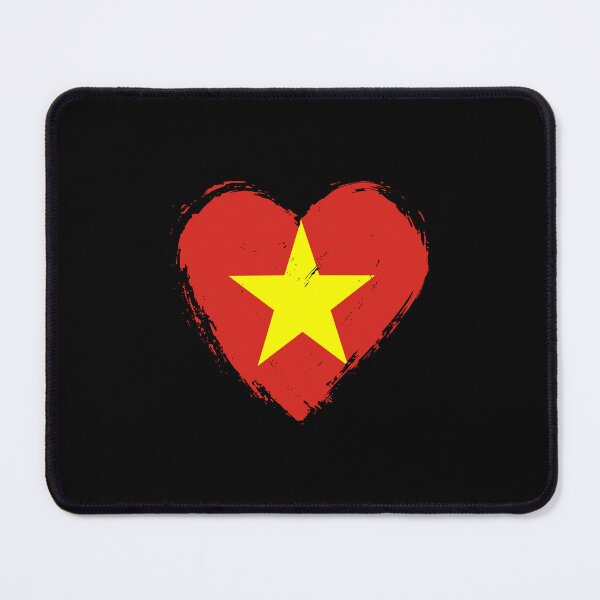 Item preview, Distressed Vietnam Flag Heart VN designed and sold by shitpostee.
