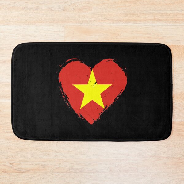 Item preview, Distressed Vietnam Flag Heart VN designed and sold by shitpostee.