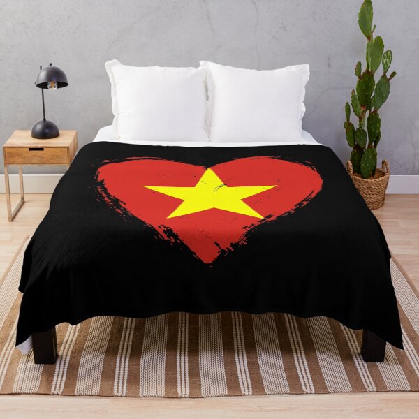 Item preview, Distressed Vietnam Flag Heart VN designed and sold by shitpostee.