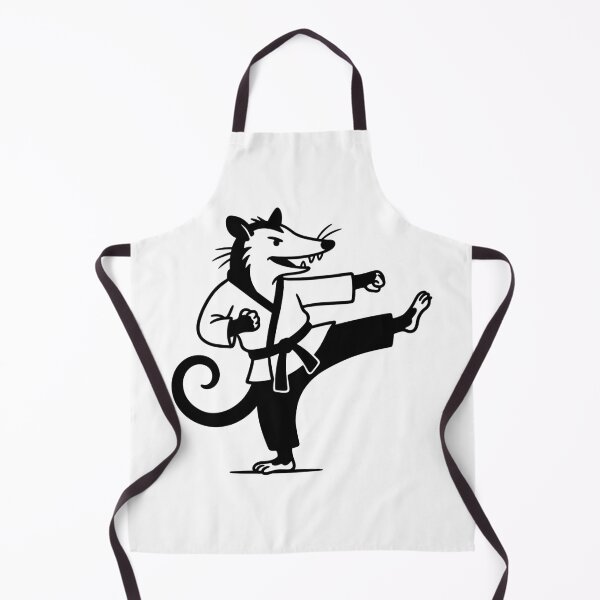 Item preview, Karate-practicing opossum designed and sold by Visual-Elixir.