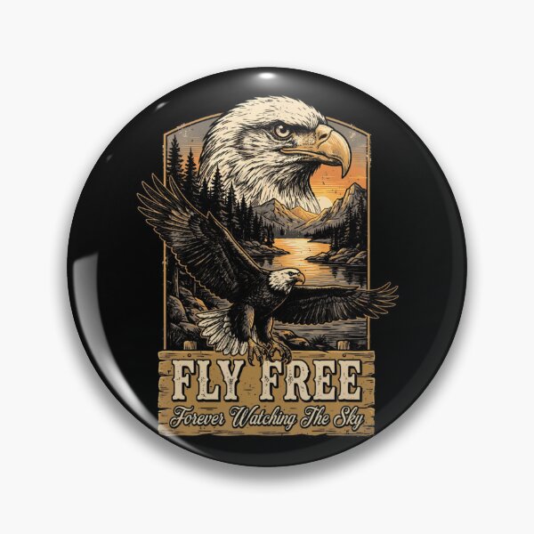 Item preview, Forever Watching The Sky Fly Free Jackie Eagle Memorial designed and sold by JameseDuam.